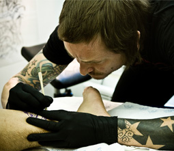 Michal Burda / majitel tetovacího studia